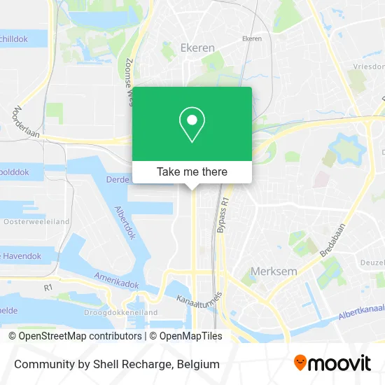 Community by Shell Recharge map