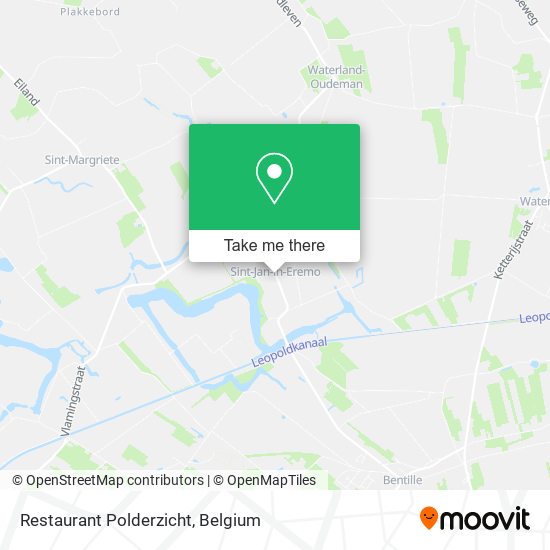 Restaurant Polderzicht map