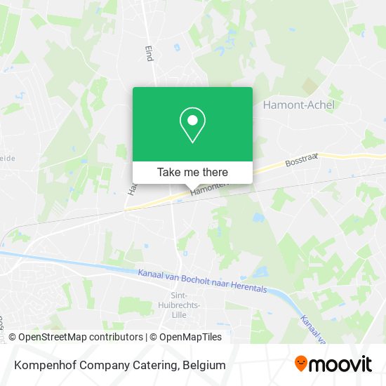 Kompenhof Company Catering map