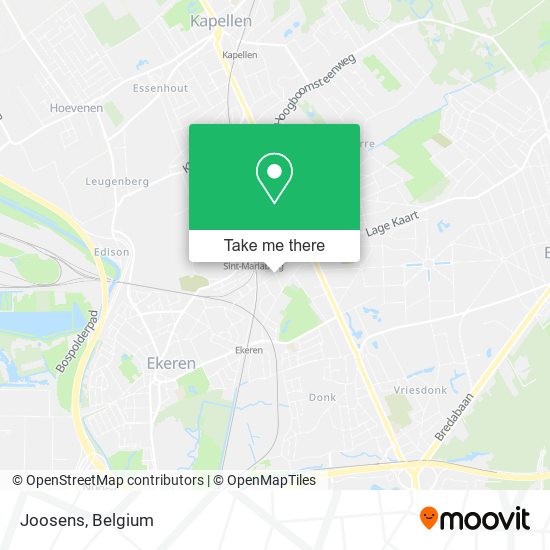 Joosens map