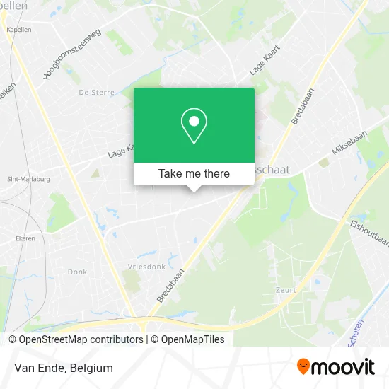 Van Ende map