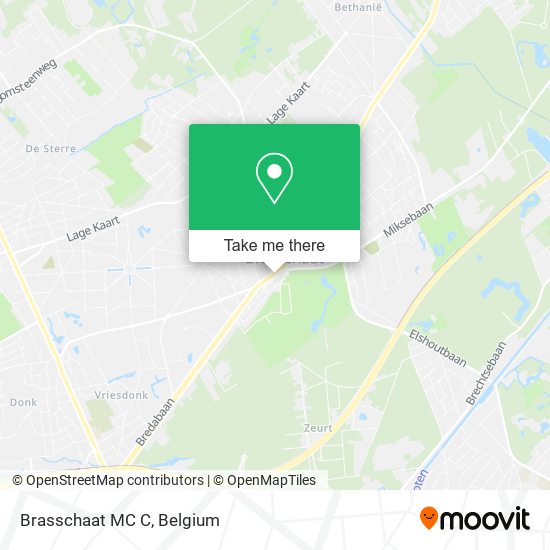 Brasschaat MC C map