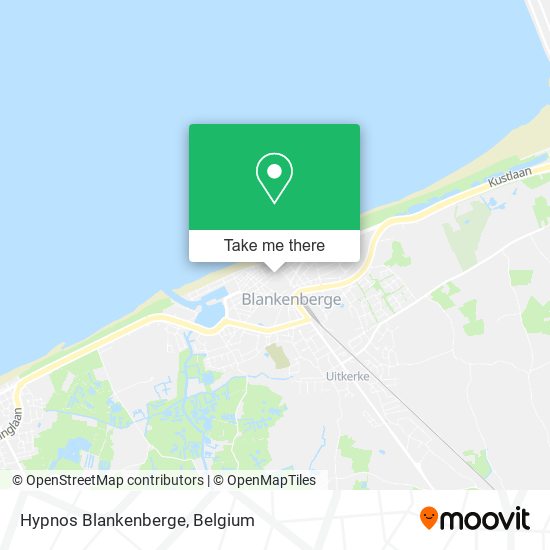 Hypnos Blankenberge map