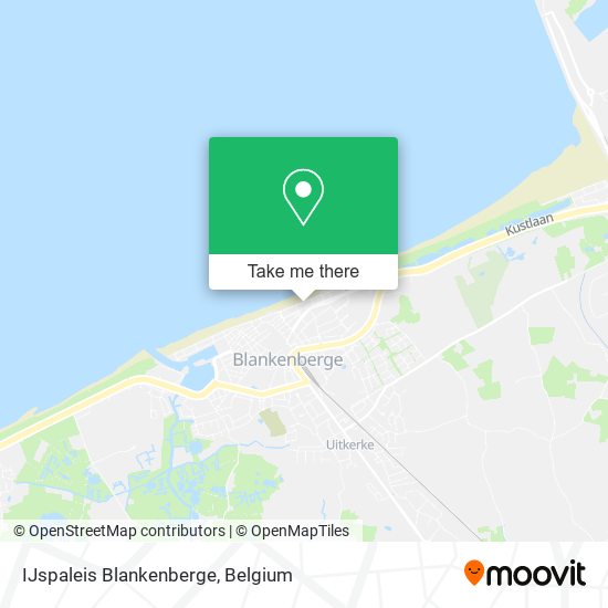 IJspaleis Blankenberge plan