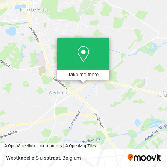 Westkapelle Sluisstraat plan