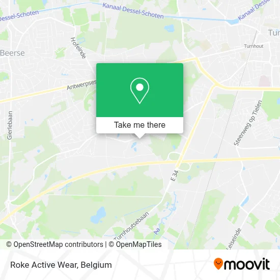 Roke Active Wear map