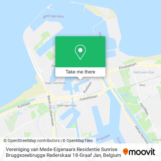 Vereniging van Mede-Eigenaars Residentie Sunrise Bruggezeebrugge Rederskaai 18-Graaf Jan plan