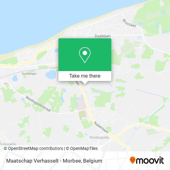Maatschap Verhasselt - Morbee map