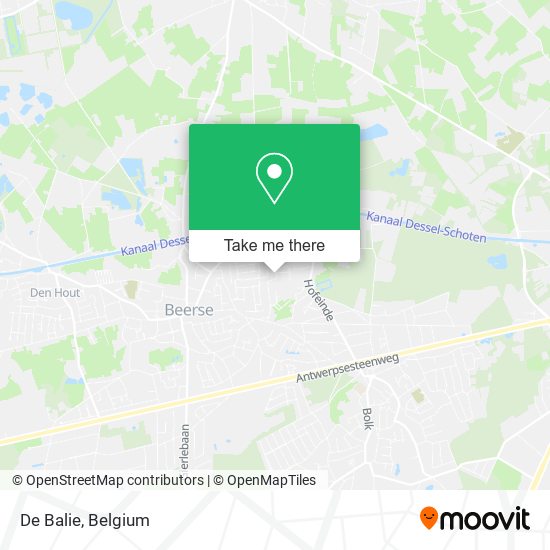 De Balie map