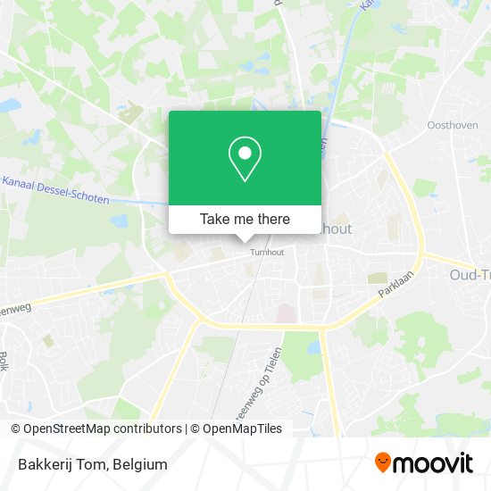 Bakkerij Tom map