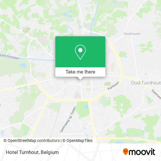 Hotel Turnhout map