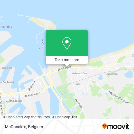 McDonald's map