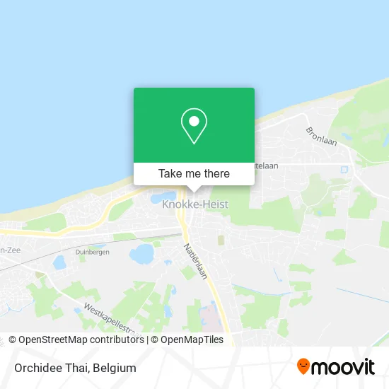 Orchidee Thai map