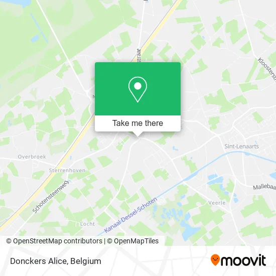 Donckers Alice map