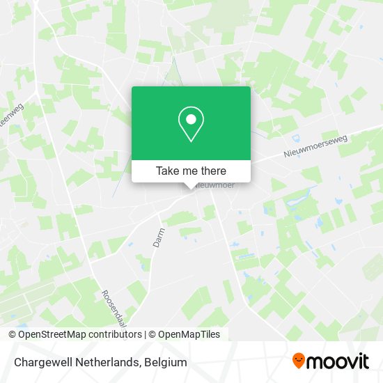 Chargewell Netherlands map