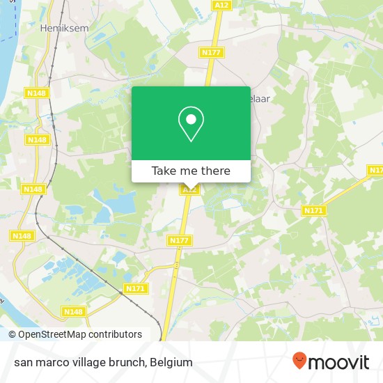 san marco village brunch map