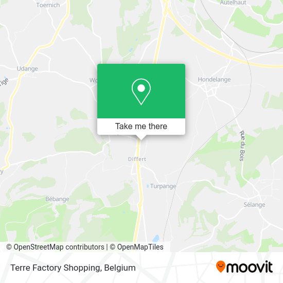 Terre Factory Shopping plan