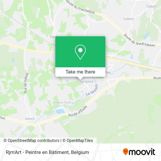 Rjm'Art - Peintre en Bâtiment map