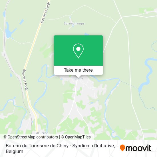 Bureau du Tourisme de Chiny - Syndicat d'Initiative map