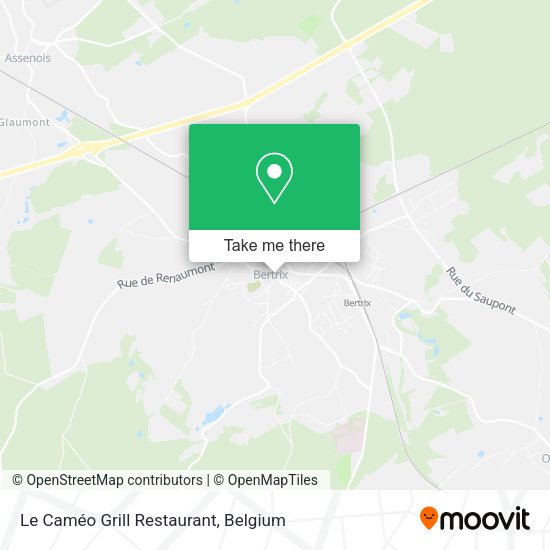 Le Caméo Grill Restaurant map