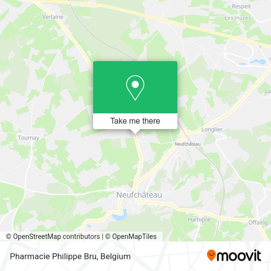 Pharmacie Philippe Bru plan