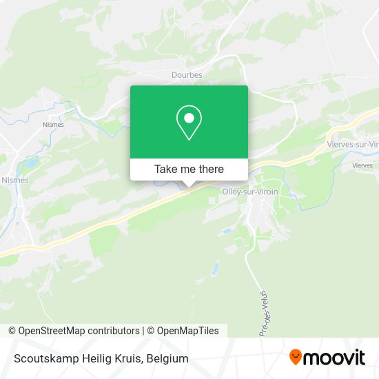 Scoutskamp Heilig Kruis map