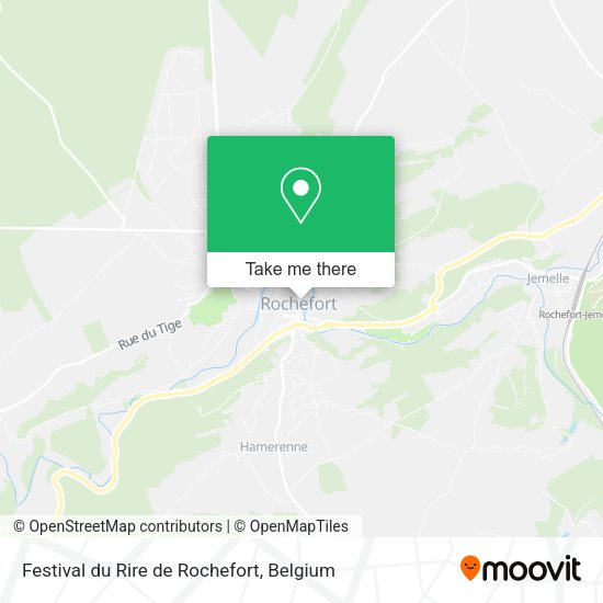 Festival du Rire de Rochefort map