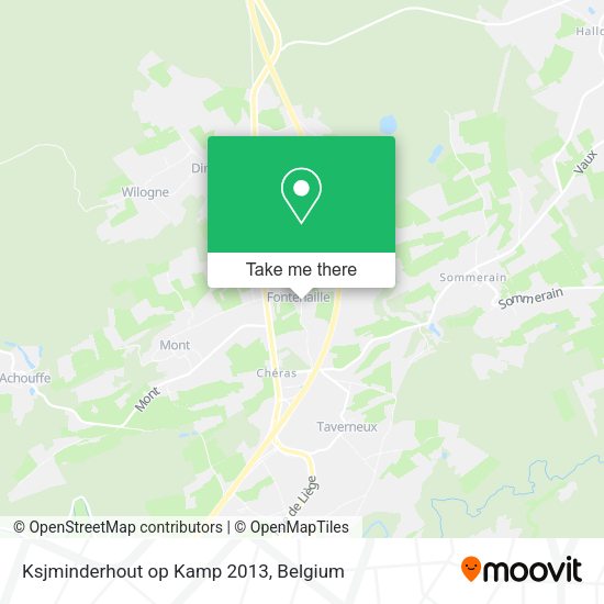 Ksjminderhout op Kamp 2013 map
