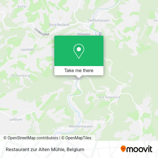 Restaurant zur Alten Mühle map