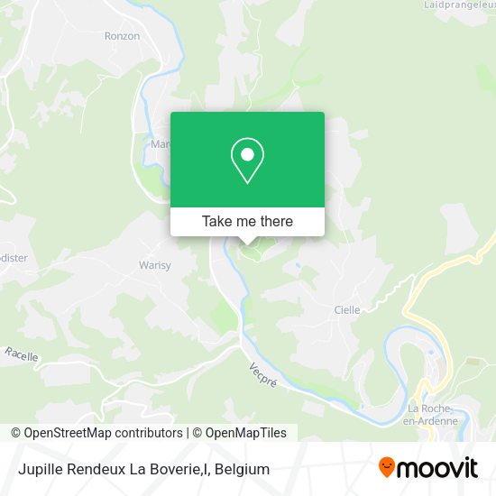 Jupille Rendeux La Boverie,I map