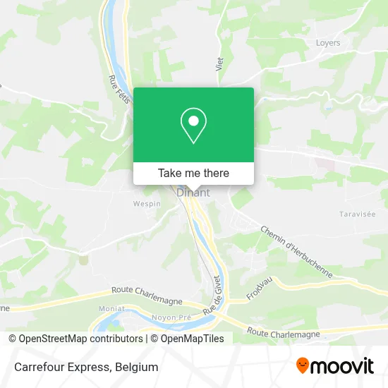 Carrefour Express map