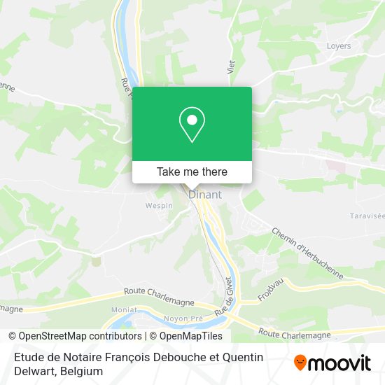 Etude de Notaire François Debouche et Quentin Delwart map