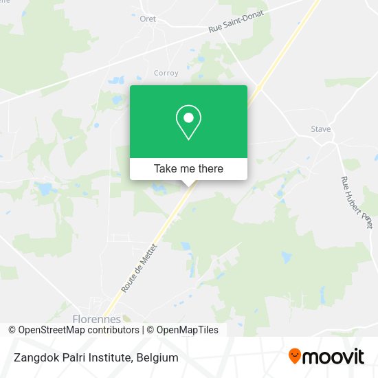 Zangdok Palri Institute map