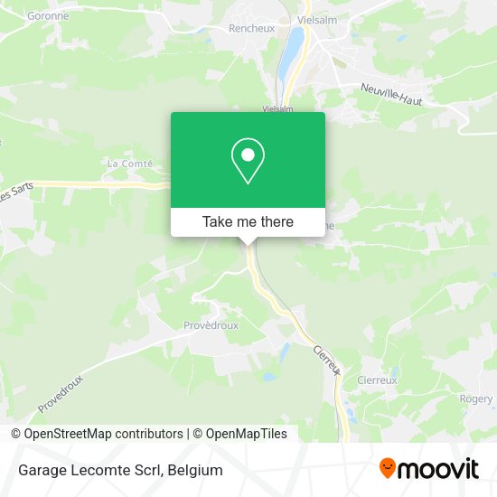 Garage Lecomte Scrl plan