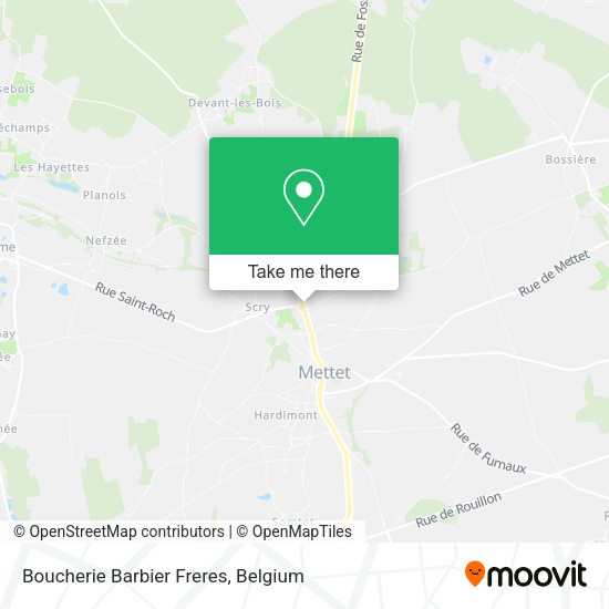 Boucherie Barbier Freres map