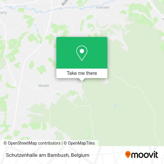 Schutzenhalle am Bambush map