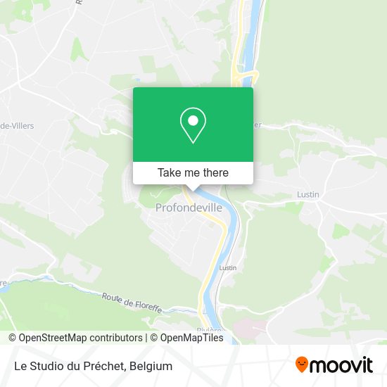 Le Studio du Préchet map