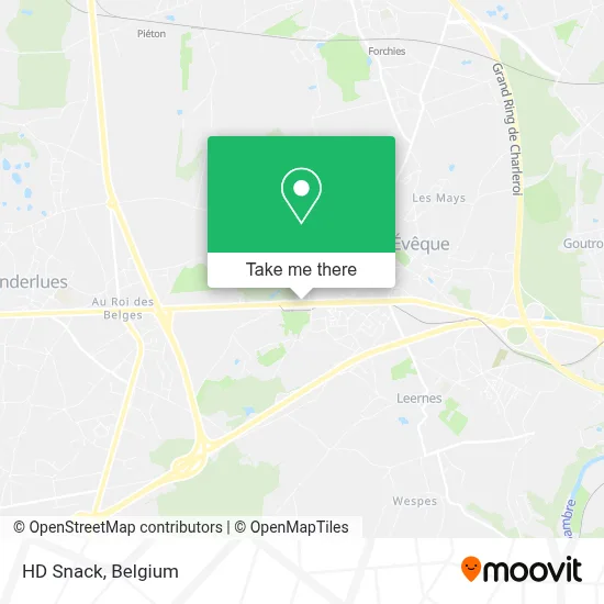 HD Snack map