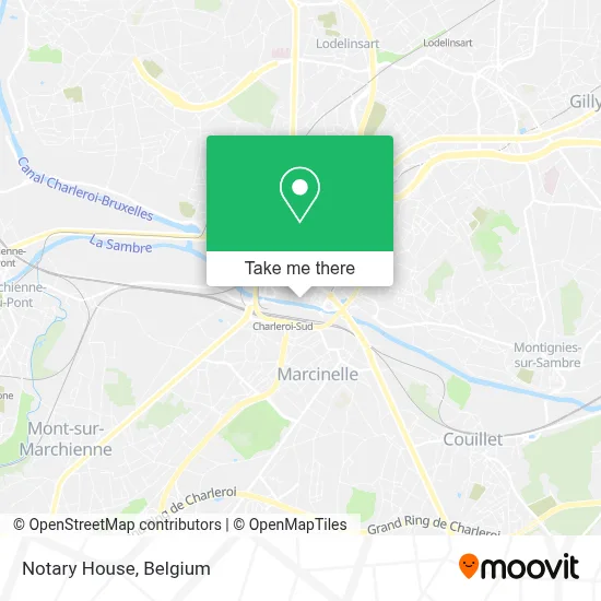 Notary House map