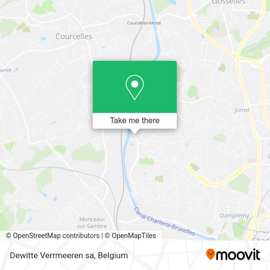 Dewitte Verrmeeren sa map