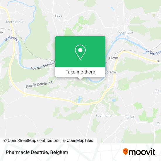 Pharmacie Destrée plan