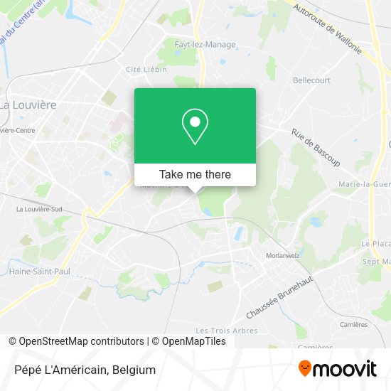 Pépé L'Américain map