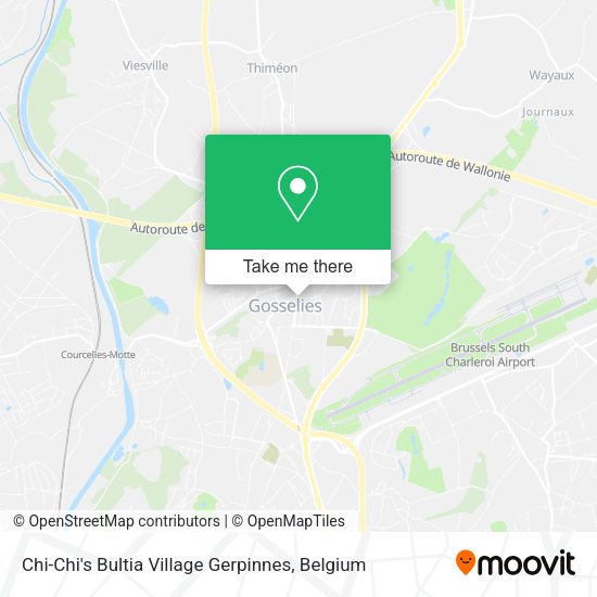 Chi-Chi's Bultia Village Gerpinnes plan