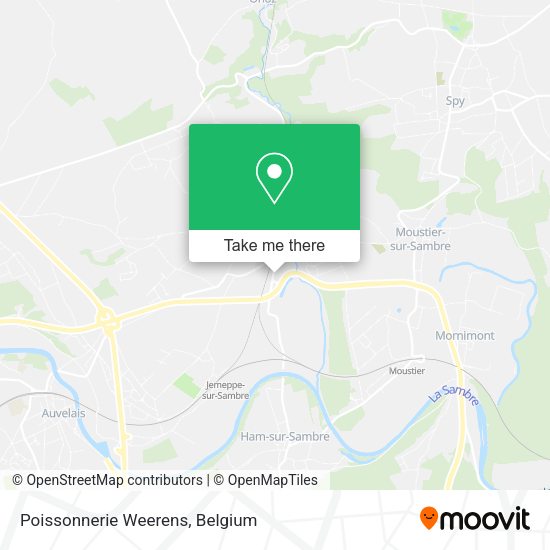 Poissonnerie Weerens plan