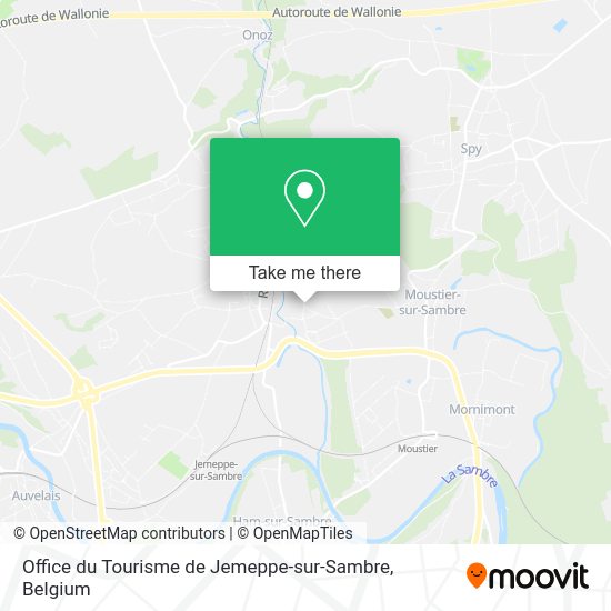 Office du Tourisme de Jemeppe-sur-Sambre map