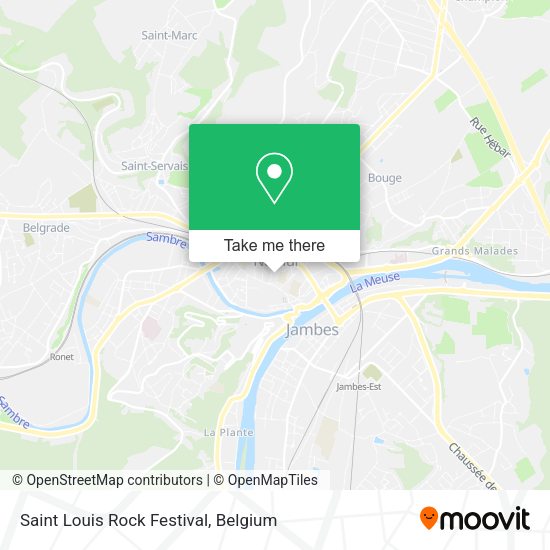 Saint Louis Rock Festival plan