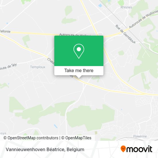 Vannieuwenhoven Béatrice map