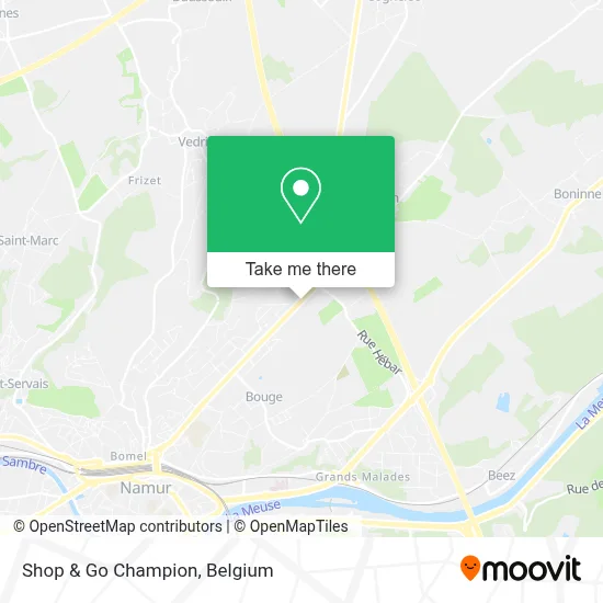 Shop & Go Champion map