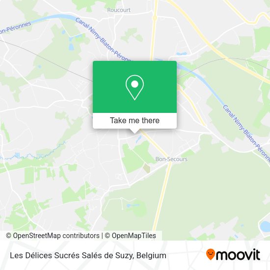 Les Délices Sucrés Salés de Suzy map