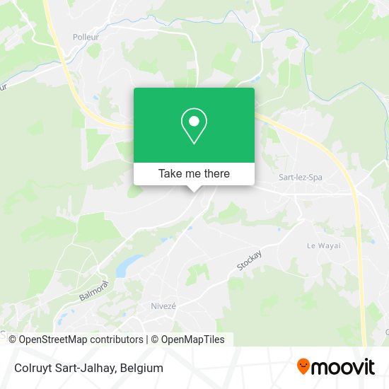 Colruyt Sart-Jalhay plan